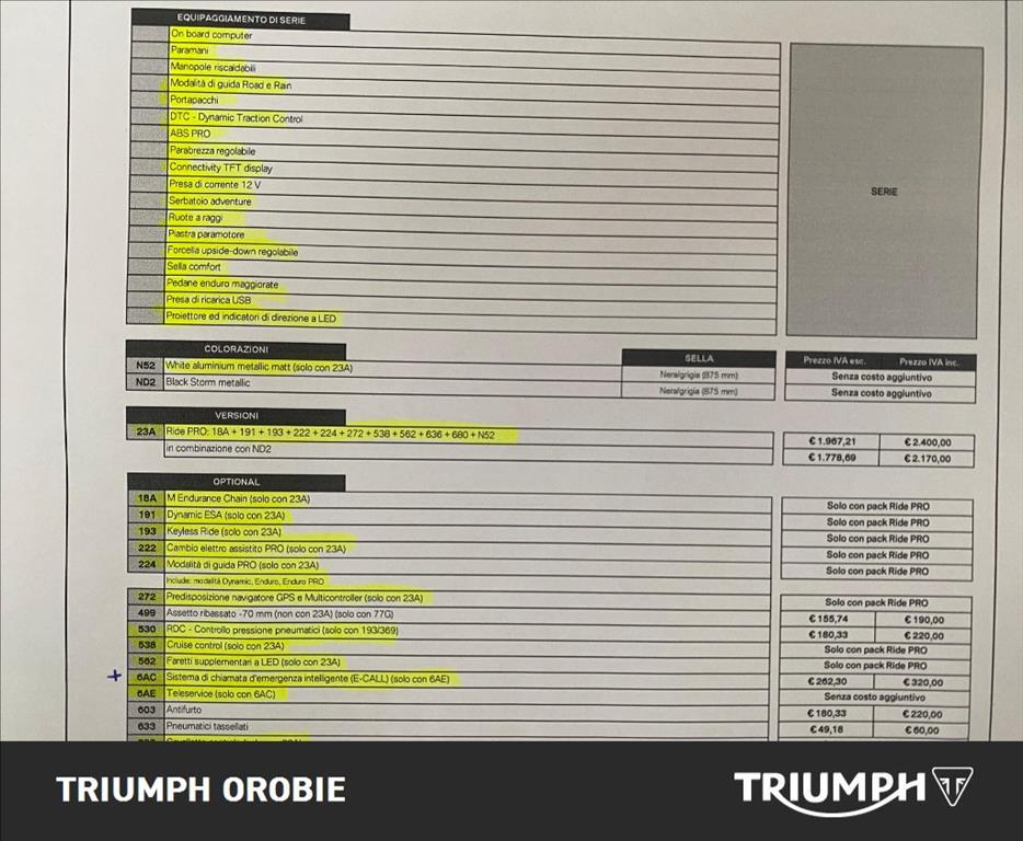 BMW F 900 GS Adventure Ride Pro Abs