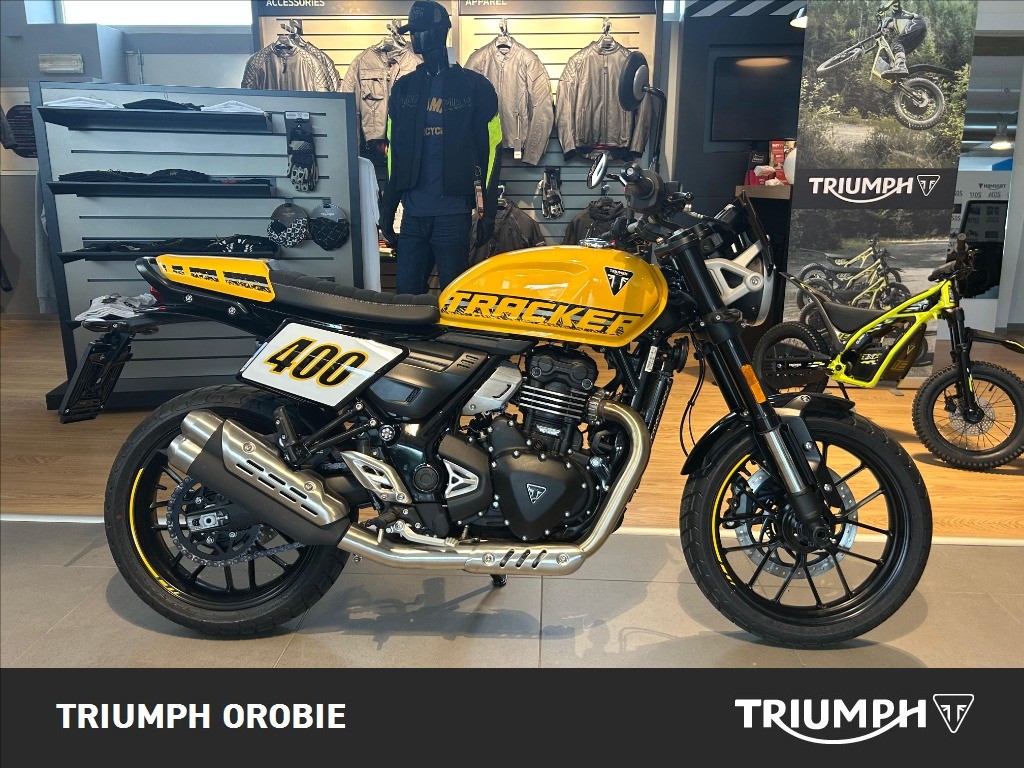 TRIUMPH Tracker 400 Racing Yellow Abs