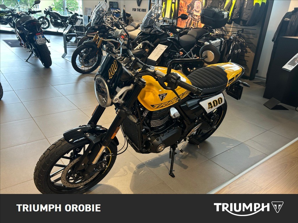 TRIUMPH Tracker 400 Racing Yellow Abs