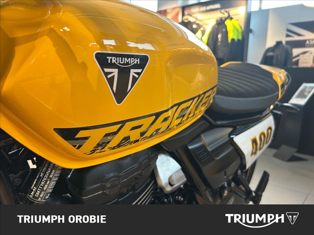 TRIUMPH Tracker 400 Racing Yellow Abs