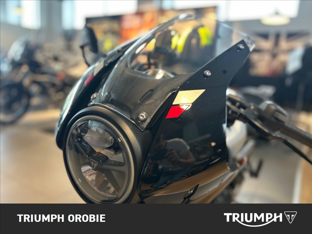 TRIUMPH Thruxton 400 Phantom Black / Aluminium Silver Abs