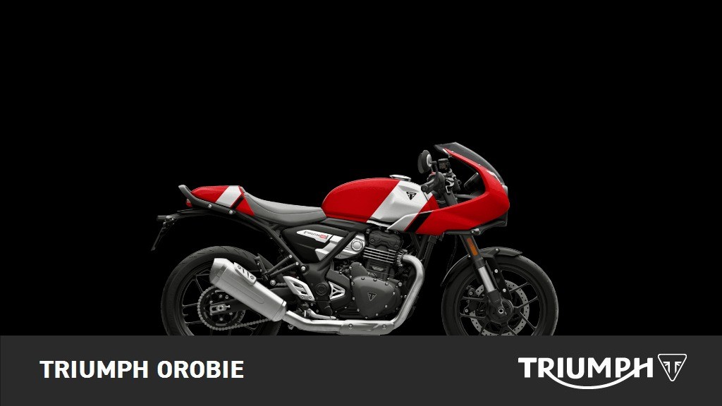 TRIUMPH Thruxton 400 Phantom Black / Aluminium Silver Abs