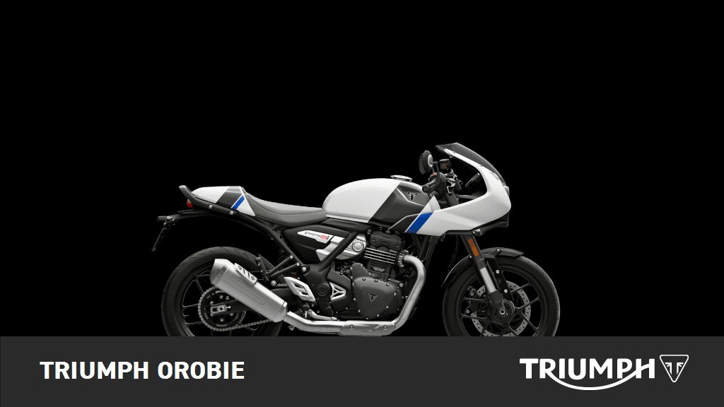 TRIUMPH Thruxton 400 Phantom Black / Aluminium Silver Abs
