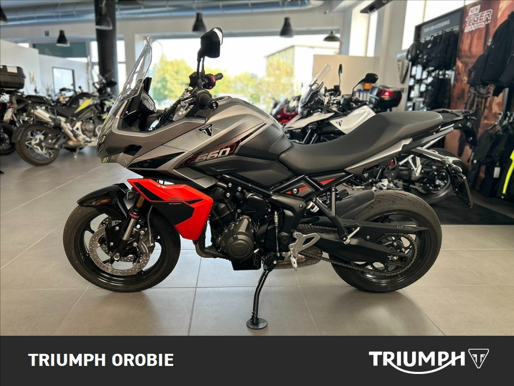 TRIUMPH Tiger Sport 660 Silver Ice / Intense Orange Abs