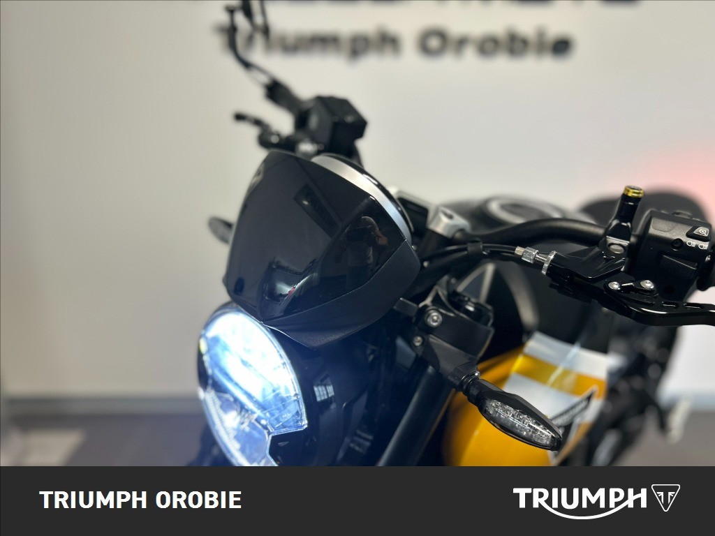 TRIUMPH Trident 660 Cosmic Yellow / Sapphire Black Abs